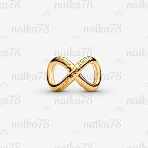 Pandora Forever & Always Infinity Charm|Pendant